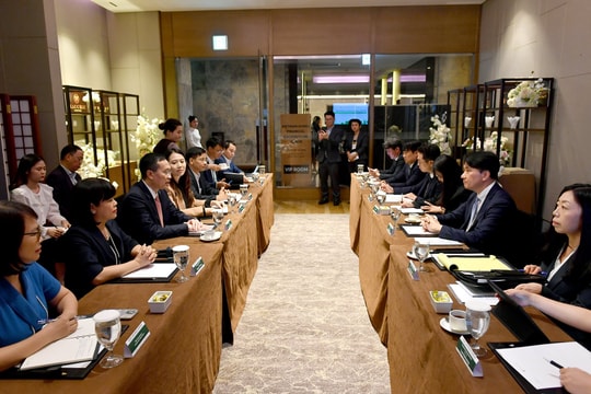 Phó Thống đốc Phạm Quang Dũng tiếp Uỷ viên thường trực Hội đồng điều hành FSC