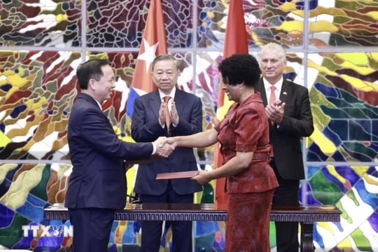 Ngân hàng Nhà nước Việt Nam và Ngân hàng Trung ương Cuba đã ký Bản ghi nhớ về hợp tác