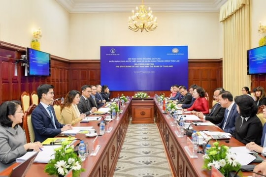 Hội đàm song phương cấp cao giữa Ngân hàng Nhà nước Việt Nam và NHTW Thái Lan