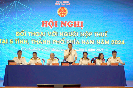 Đối thoại thuế 5 tỉnh phía Nam: Nhiều vướng mắc được giải đáp ngay tại Hội nghị