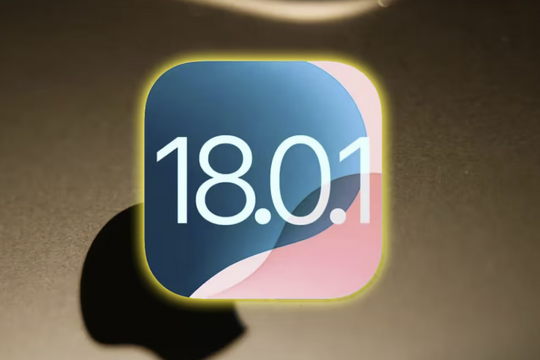 Apple đã phát hành bản cập nhật iOS 18.0.1
