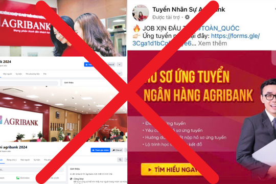 Agribank cảnh báo các chiêu thức lừa đảo tuyển dụng nhân sự