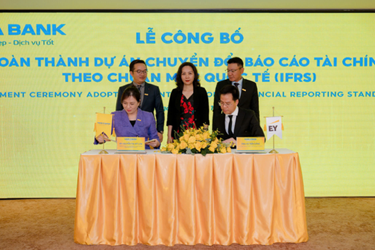 NAM A BANK hoàn thành dự án chuyển đổi báo cáo tài chính theo chuẩn mực quốc tế IFRS