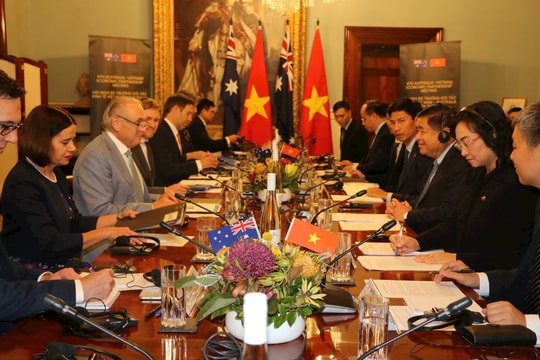 Việt Nam - Australia: Bàn biện pháp thúc đẩy hợp tác kinh tế