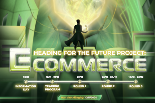 Chính thức mở đơn dự án Heading for the Future E-commerce mùa 4