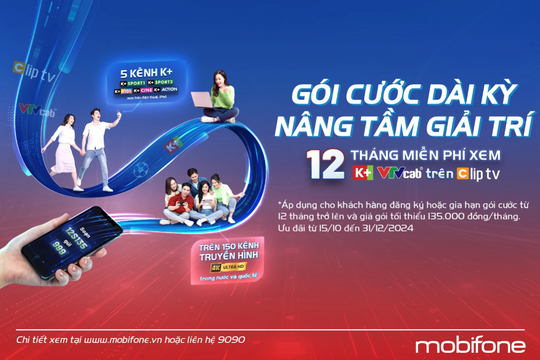 Bùng nổ trải nghiệm với gói cước giải trí hàng đầu