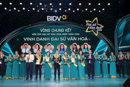 BIDV tổ chức Vòng chung kết Hội thi “Đại sứ Văn hóa”