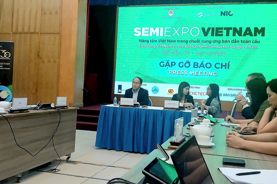 Lần đầu tiên tổ chức Triển lãm ngành công nghiệp bán dẫn tại Việt Nam