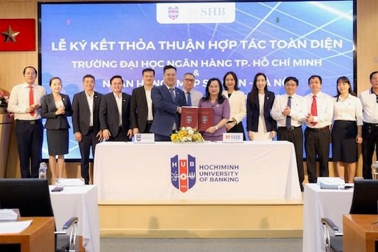 SHB ký kết hợp tác toàn diện với Trường Đại học Ngân hàng TP. Hồ Chí Minh