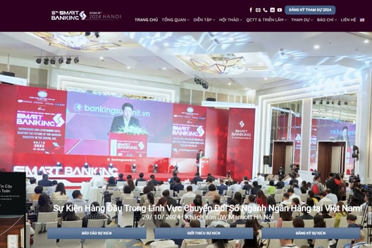 Sắp diễn ra Hội thảo và triển lãm Smart Banking 2024