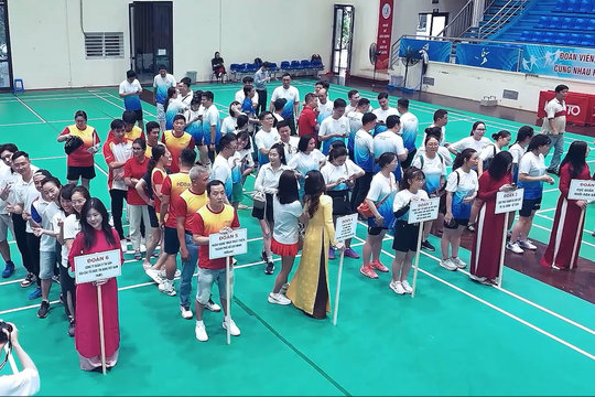 Sắp diễn ra Hội thao và giao lưu văn nghệ Cụm thi đua Khối Công đoàn cơ sở, Công đoàn Ngân hàng Việt Nam khu vực phía Bắc