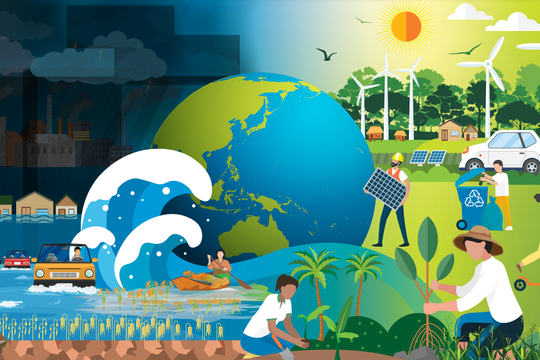 ADB: Biến đổi khí hậu có thể làm giảm 17% GDP của khu vực châu Á - Thái Bình Dương đang phát triển vào năm 2070