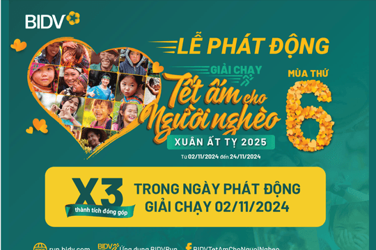 Giải chạy mang thương hiệu BIDV: Ý nghĩa, lan toả tinh thần nhân văn và trách nhiệm cộng đồng