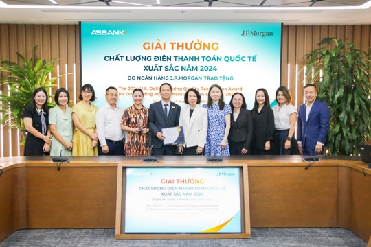 ABBank được vinh danh ngân hàng có “Chất lượng điện Thanh toán quốc tế xuất sắc 2024”