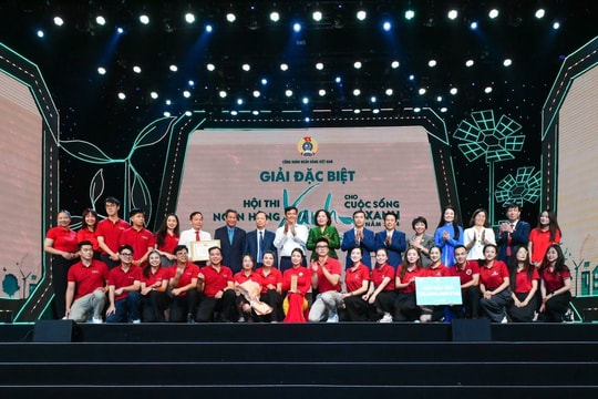 Tổng kết trao giải Hội thi "Ngân hàng xanh cho cuộc sống xanh"