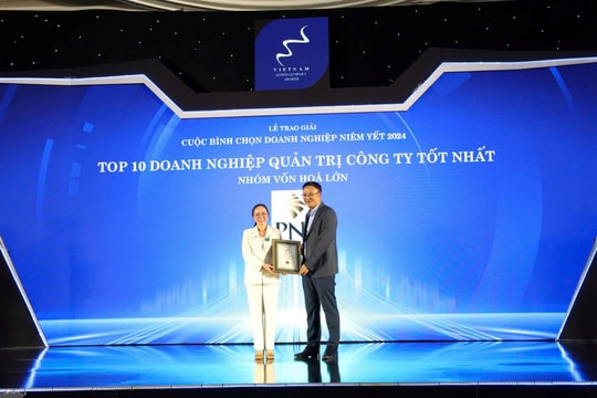 PNJ vào top 10 doanh nghiệp niêm yết quản trị công ty tốt nhất