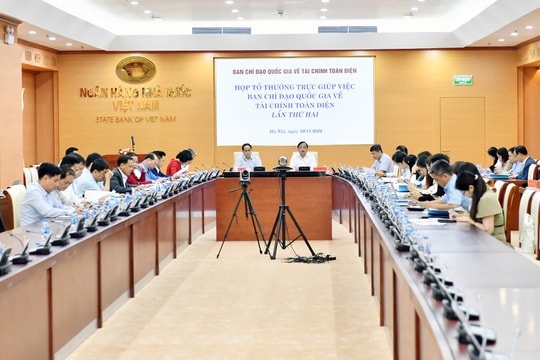 Tổ thường trực giúp việc Ban Chỉ đạo quốc gia về tài chính toàn diện họp lần thứ hai