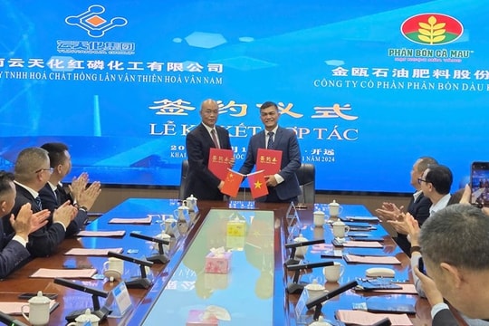 PVCFC sẽ là nhà phân phối độc quyền sản phẩm của Tập đoàn Vân Thiên Hoá tại Việt Nam