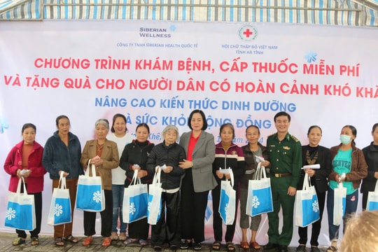 Siberian Wellness tổ chức chương trình khám sức khỏe miễn phí tại Hà Tĩnh