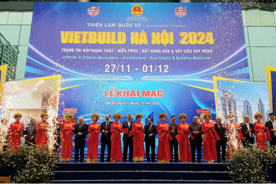 Khai mạc Triển lãm Quốc tế VIETBUILD Hà Nội 2024