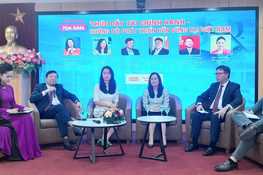 Ngành Ngân hàng tiên phong thúc đẩy tín dụng xanh