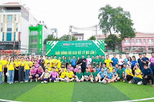 Giải Bóng đá Câu lạc bộ Xử lý nợ lần I: Sôi nổi, hào hứng, cống hiến và tràn đầy đoàn kết