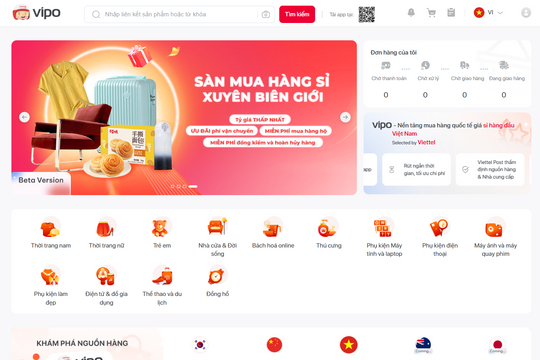 Viettel Post sắp ra mắt VIPO Mall – sàn thương mại điện tử bán sỉ xuyên biên giới hai chiều đầu tiên tại Việt Nam