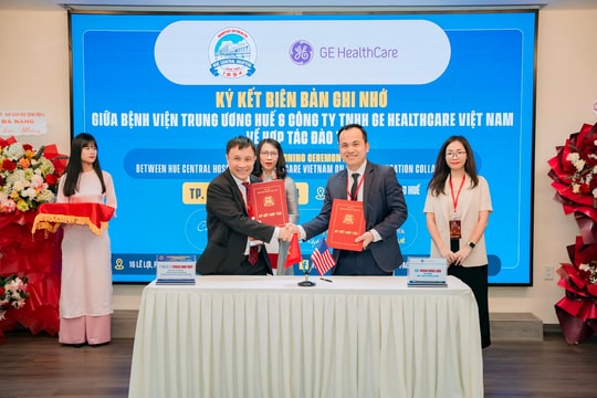 Bệnh viện Trung ương Huế và GE HealthCare hợp tác nâng cao năng lực y tế