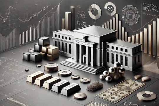 Bất chấp kỳ vọng FED tiếp tục nới lỏng chính sách tiền tệ, giá bạc, bạch kim tiếp tục giảm