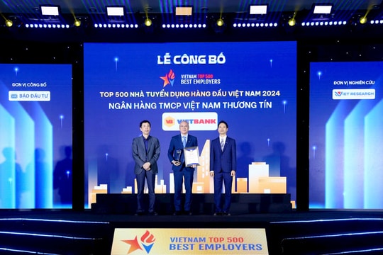 Vietbank được vinh doanh Top 10 nơi làm việc tốt nhất và Top 500 nhà tuyển dụng hàng đầu