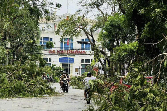 Ngành Ngân hàng trên địa bàn Hải Phòng triển khai các giải pháp khắc phục hậu quả của bão số 3