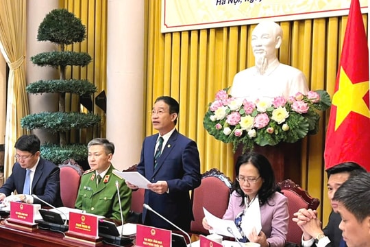 Công bố Lệnh của Chủ tịch nước đối với 9 Luật vừa được Quốc hội thông qua