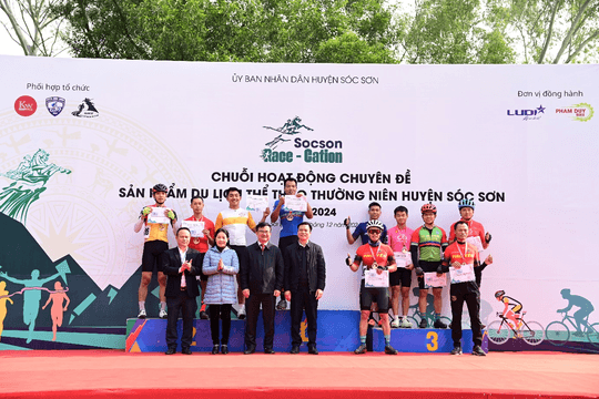 Nhiều hoạt động quảng bá chuỗi sản phẩm du lịch thể thao tại Sóc Sơn