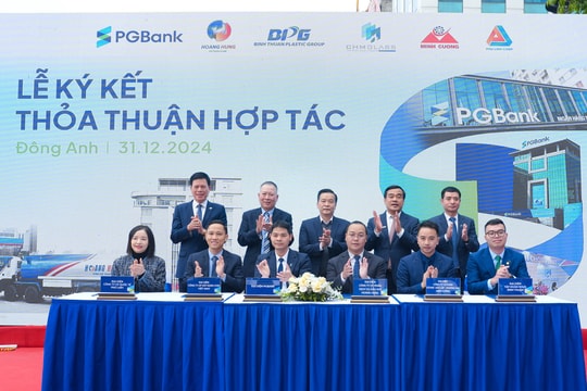 Khai trương PGBANK Chi nhánh Đông Anh tại trụ sở mới