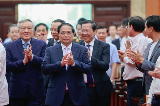 Hội nghị công bố xây dựng Trung tâm Tài chính khu vực và quốc tế tại TP. Hồ Chí Minh