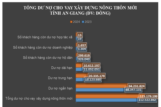 An Giang: Dư nợ cho vay xây dựng nông thôn mới tăng 11,25%