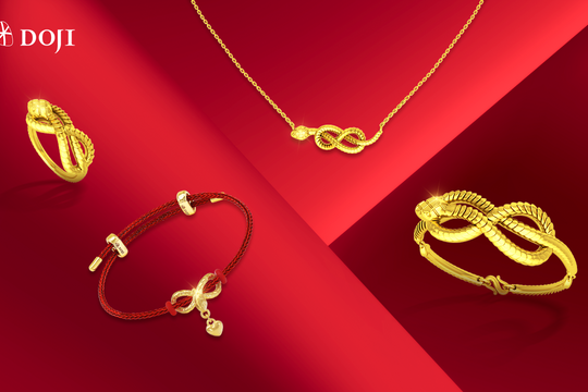 Giải mã thông điệp được gửi gắm trong bộ sưu tập Vàng 24K năm Ất Tỵ của DOJI