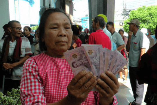 Thái Lan chuẩn bị khởi động giai đoạn 2 của chương trình ví kỹ thuật số, tặng người cao tuổi 10.000 Baht vào tài khoản