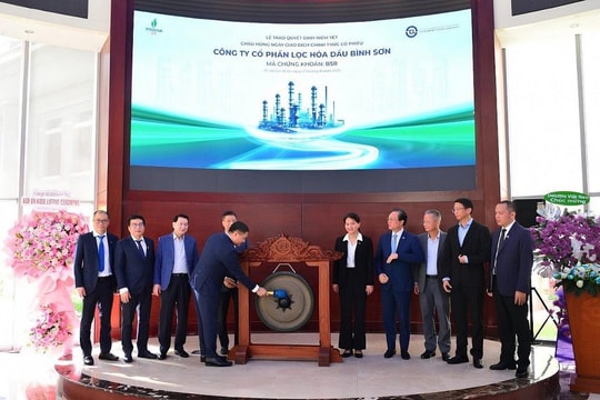 Hơn 3,1 tỷ cổ phiếu BSR chính thức giao dịch trên HOSE