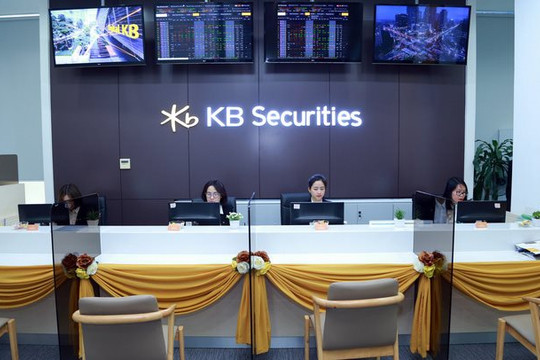 Dư nợ cho vay của Chứng khoán KB thu hẹp hơn 15% so với quý trước