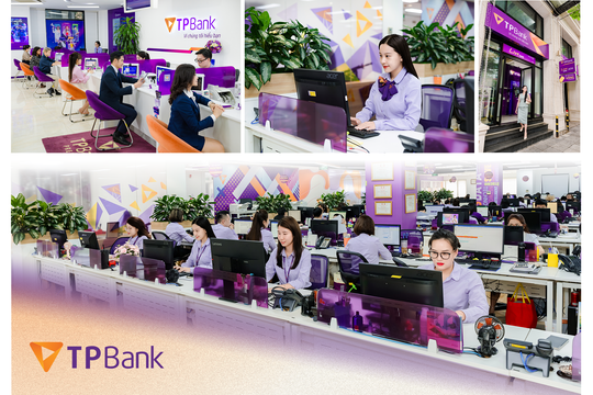 TPBank và 2 chỉ số quan trọng lọt top ngân hàng tư nhân