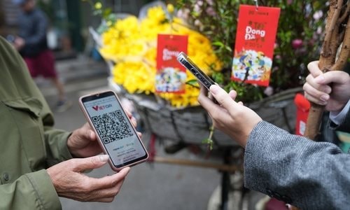 Thanh toán điện tử tăng cao dịp Tết Nguyên đán Ất Tỵ 2025