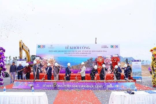 Tập đoàn CEO khởi công Phân khu Grand Oceania tại Khu kinh tế Vân Đồn