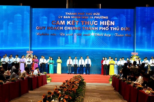 Phát triển TP. Thủ Đức thành cực tăng trưởng mới và là trung tâm tài chính quốc tế