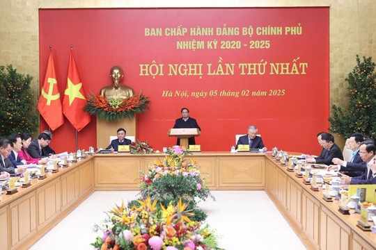 Hội nghị lần thứ nhất Ban Chấp hành Đảng bộ Chính phủ