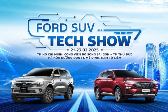 Ford Việt Nam và hệ thống đại lý triển khai Chương trình lái thử “Ford SUV Tech Show”