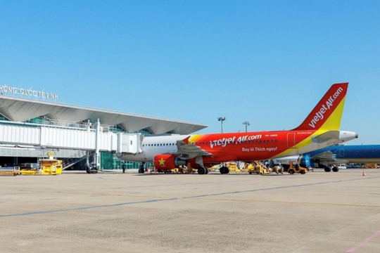 Nâng công suất sân bay Vinh lên 14 triệu khách/năm