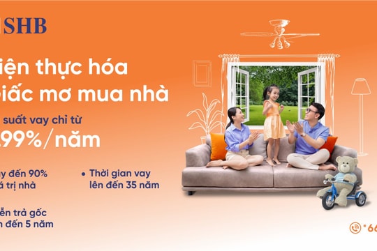 Tin vui cho giới trẻ khi vay mua nhà