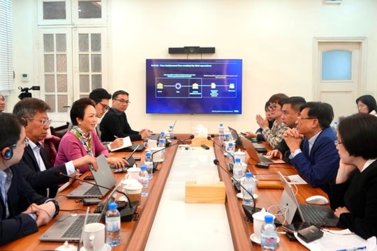 Hiệp hội Ngân hàng làm việc thường kỳ quý I/2025 với tổ chức thẻ quốc tế Visa