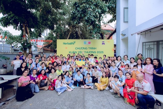 Herbalife Việt Nam tổ chức chương trình thường niên “Xuân Yêu thương” cho trẻ em và người cao tuổi có hoàn cảnh khó khăn tại các Trung tâm Casa Herbalife trên toàn quốc